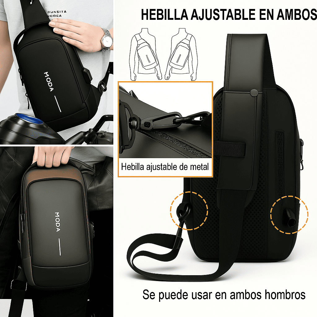 BOLSO/ CANGURO ANTIRROBO MULTIFUNCIONAL